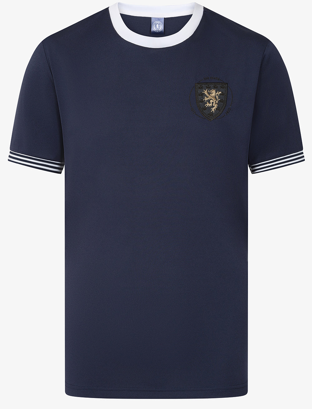 Official Team Scotland 150 Years Retro T-Shirt - Navy - The World Football Store