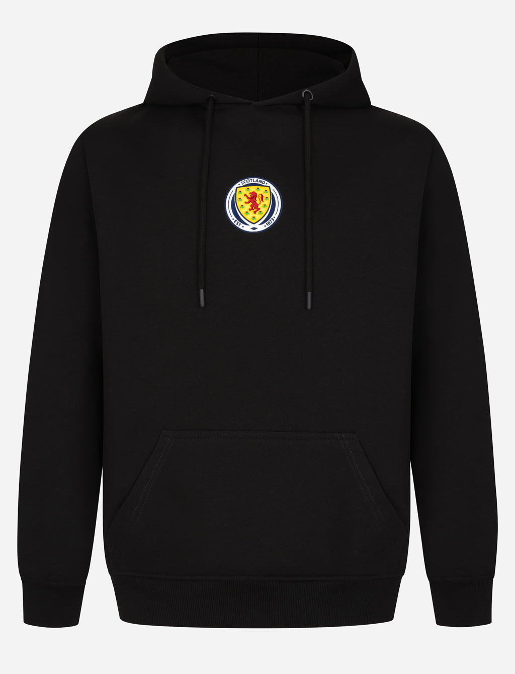 Official Team Scotland Crest Hoodie - Black - The World Football Store