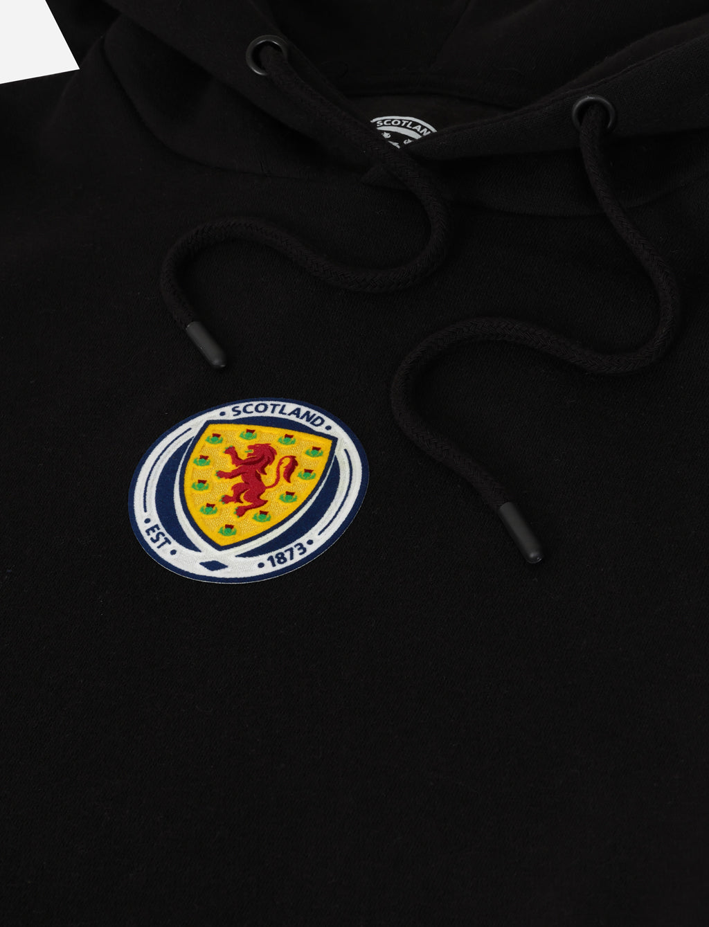 Official Team Scotland Crest Hoodie - Black - The World Football Store