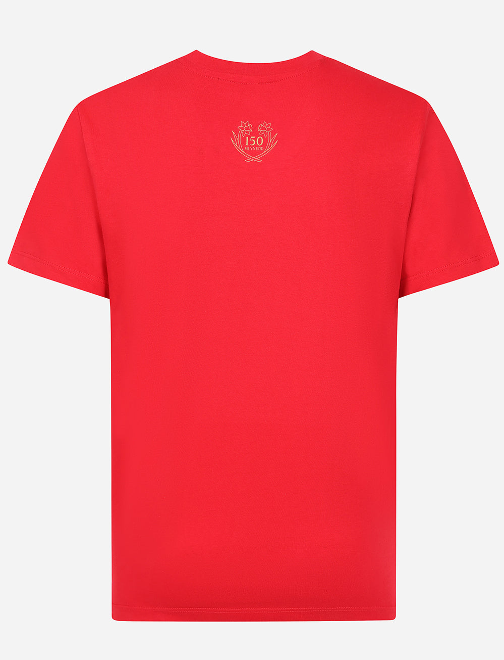 Official Team Wales 150th Anniversary Crest T-Shirt - Red - The World Football Store