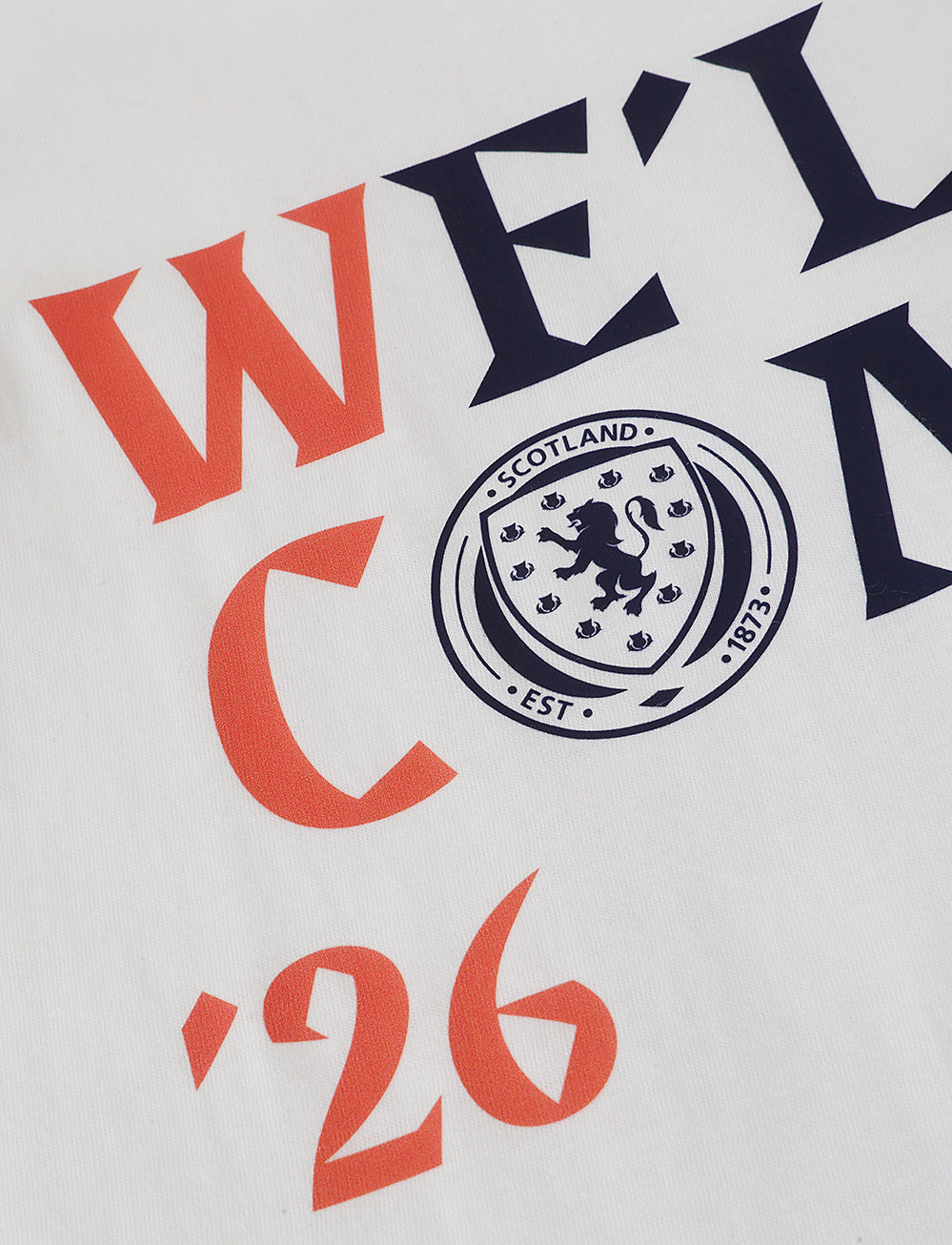 Official Team Scotland Women's 'We'll be Coming' Qualification T-Shirt - The World Football Store