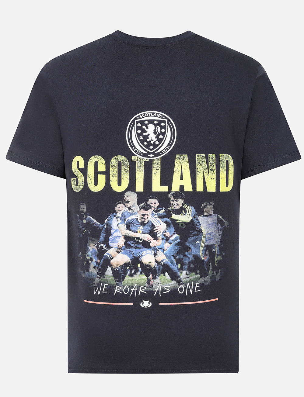 Official Team Scotland Celebration T-Shirt - Navy - The World Football Store
