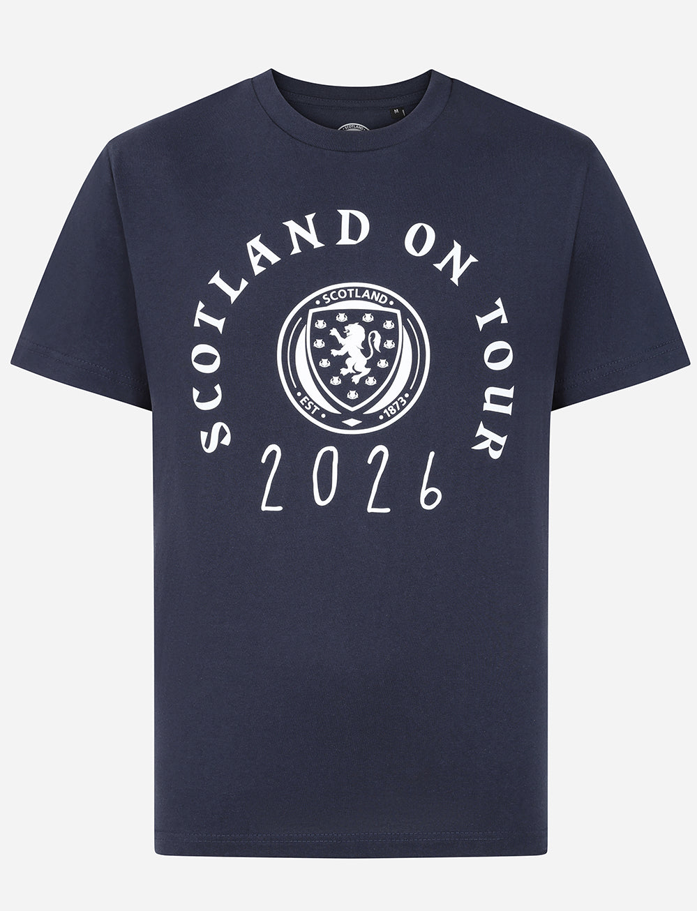 Official Team Scotland 'On Tour 2026' T-Shirt - Navy - The World Football Store