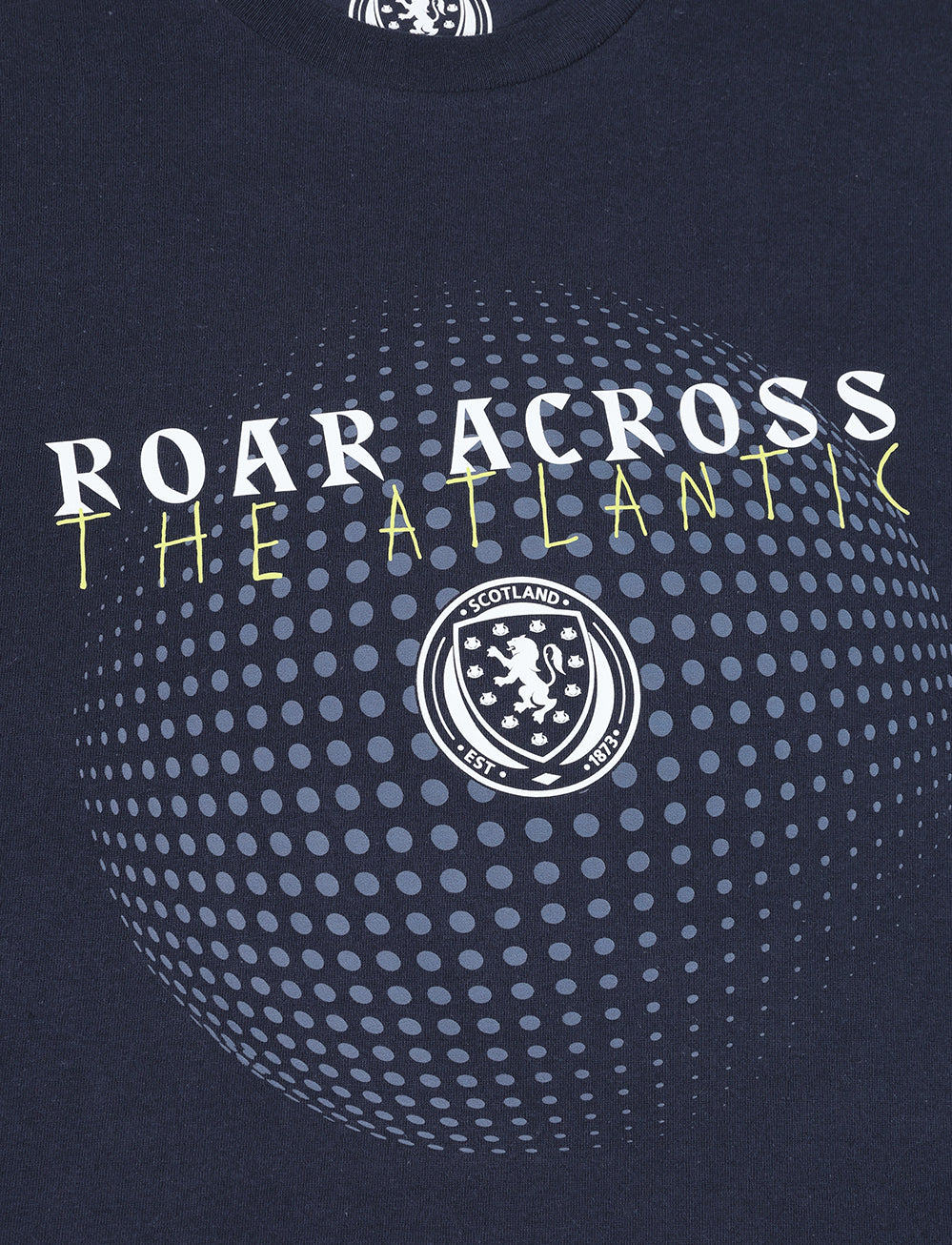 Official Team Scotland 'Roar Across the Atlantic' - Navy - The World Football Store