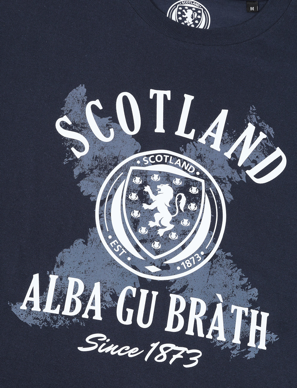 Official Team Scotland 'Alba Gu Brath' T-Shirt - Navy - The World Football Store