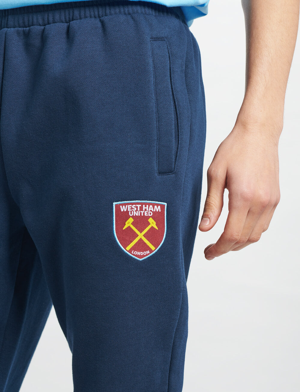 Official West Ham United Kids Joggers - Navy - The World Football Store