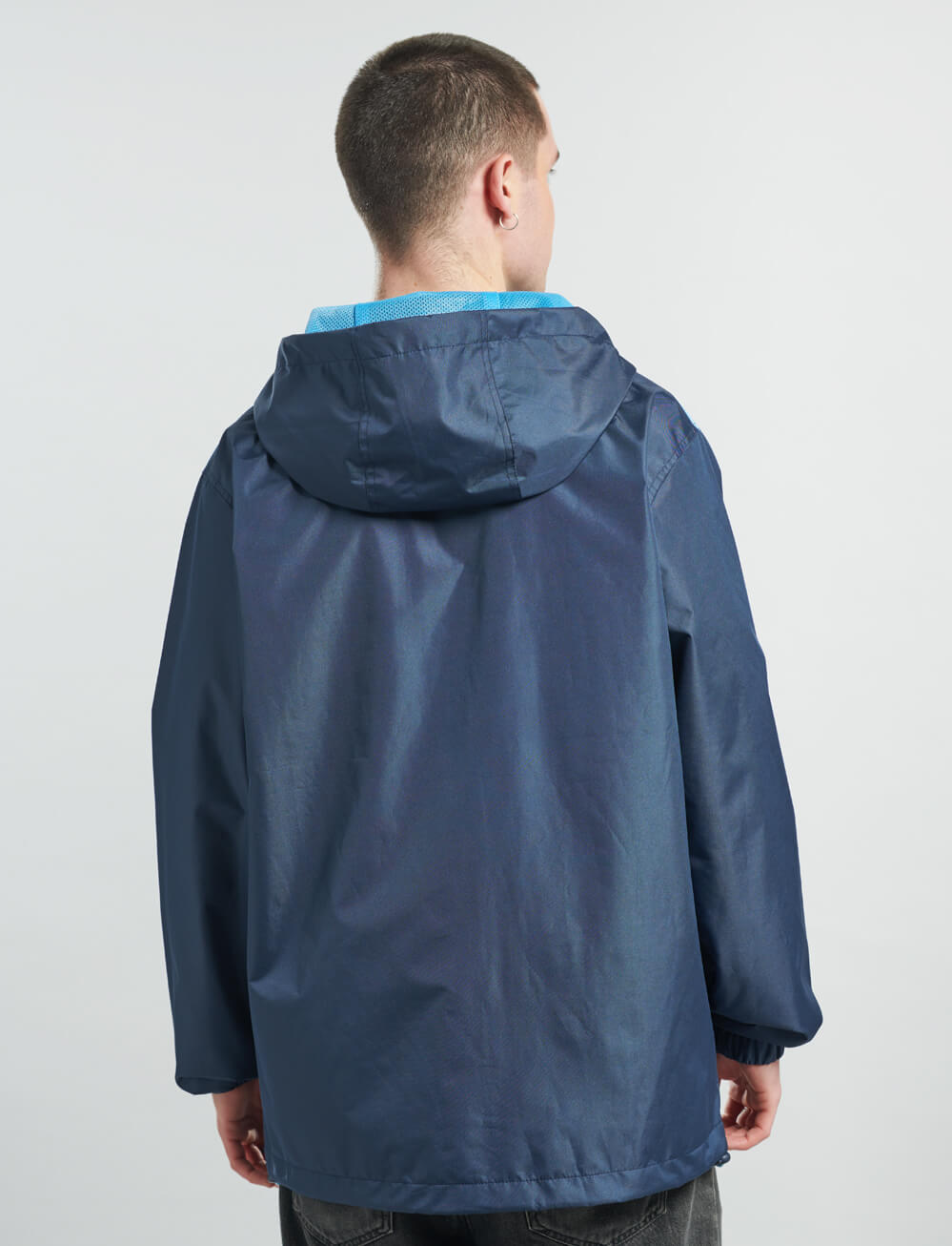 Official Manchester City Shower Jacket - Navy - The World Football Store