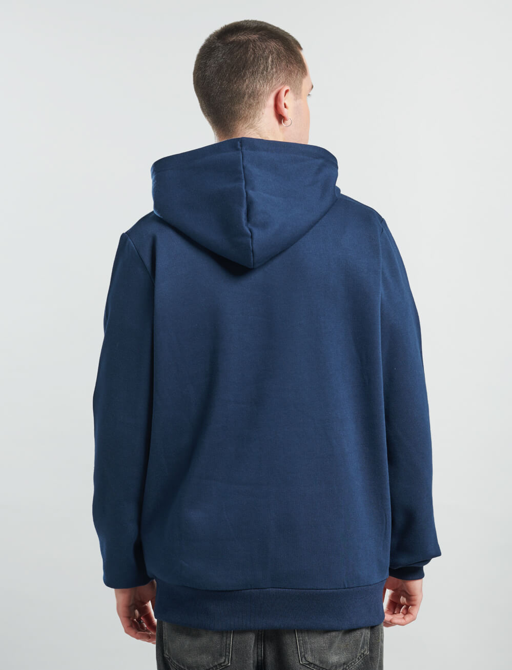 Official Manchester City Crest Hoodie - Navy - The World Football Store