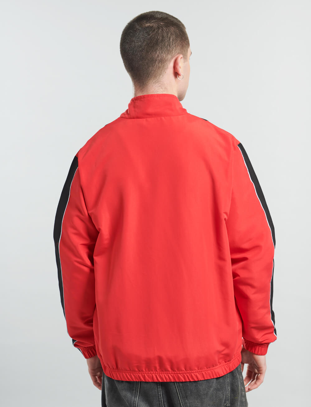 Official AC Milan 1998 Archive Track Jacket - Red - The World Football Store