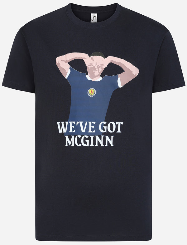 Official 'McGinn' Player T-Shirt - Navy - The World Football Store