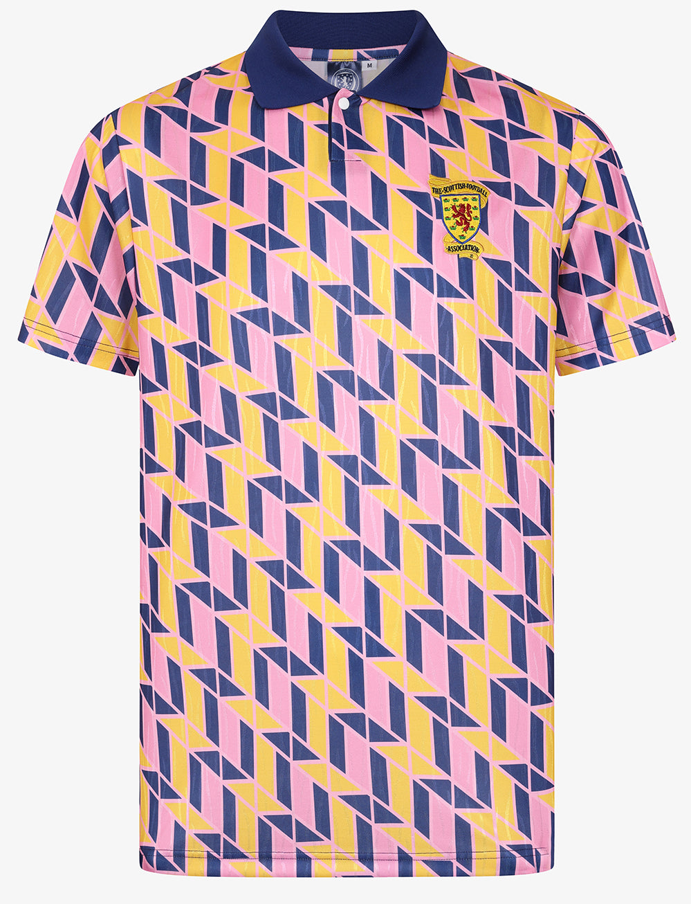 Official Team Scotland Retro Shirt - Navy - The World Football Store