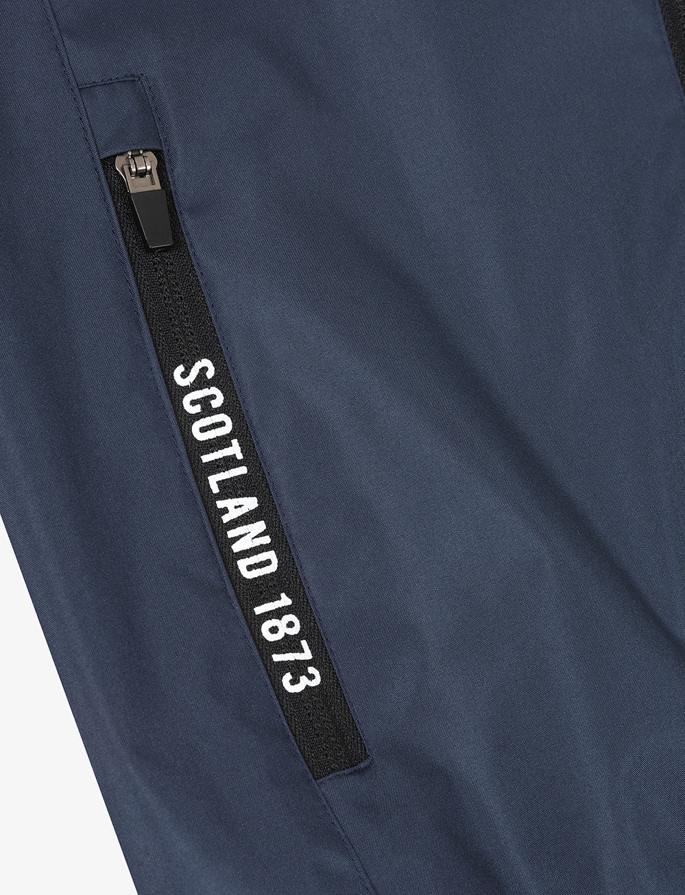 Official Team Scotland Kids Shower Jacket - Navy - The World Football Store